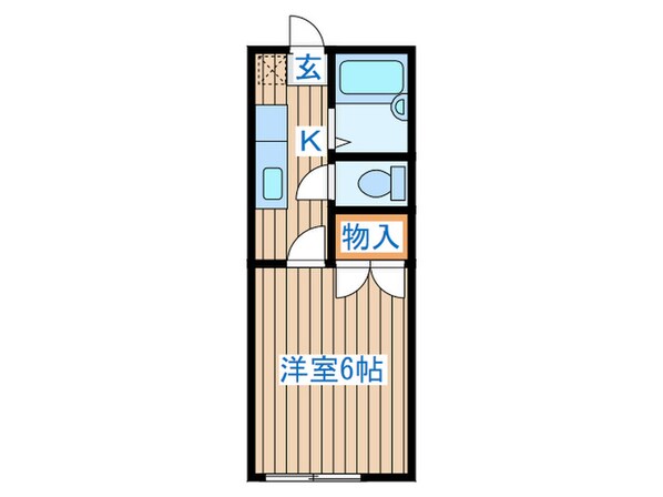 ビレッジ柏木の物件間取画像